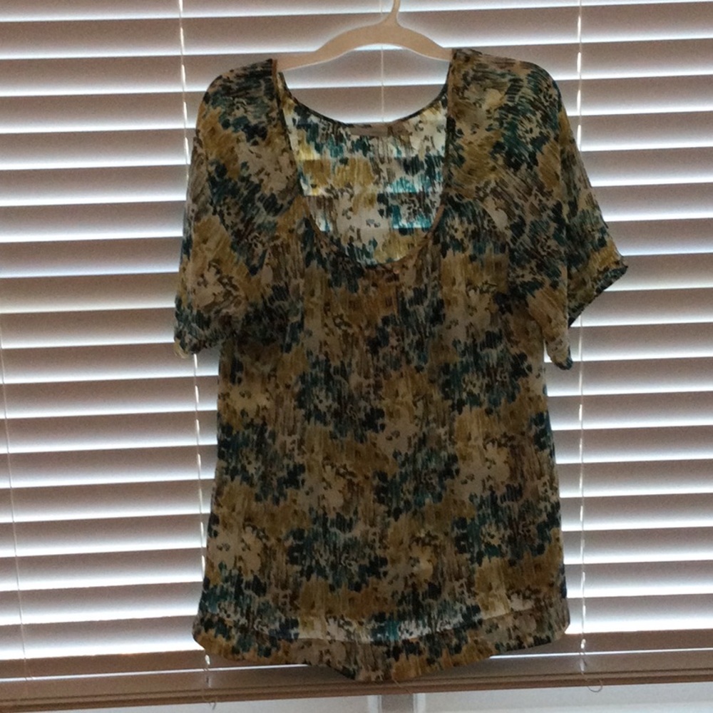 Sheer XL Halogen top from Nordstrom